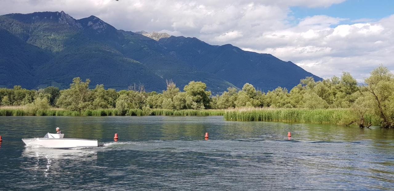 Appartamento di Vacanza Casa Leoni Verscio Esterno foto