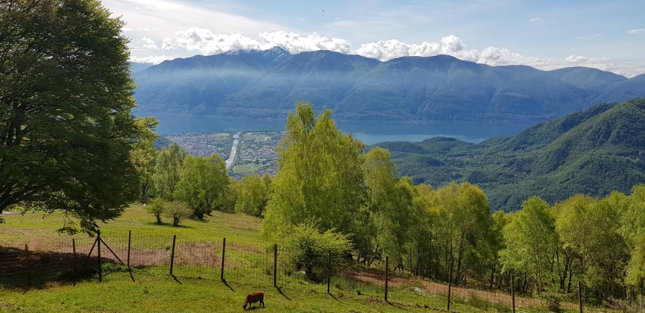 Appartamento di Vacanza Casa Leoni Verscio Esterno foto