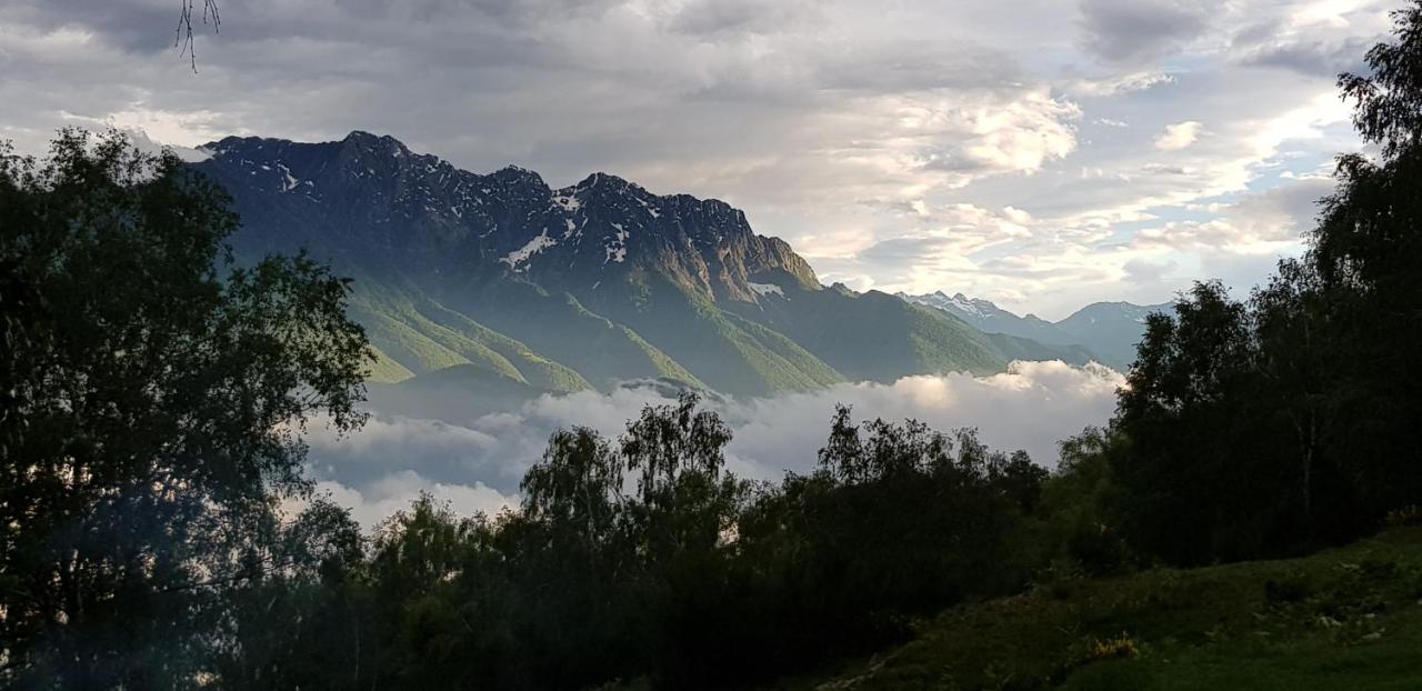 Appartamento di Vacanza Casa Leoni Verscio Esterno foto
