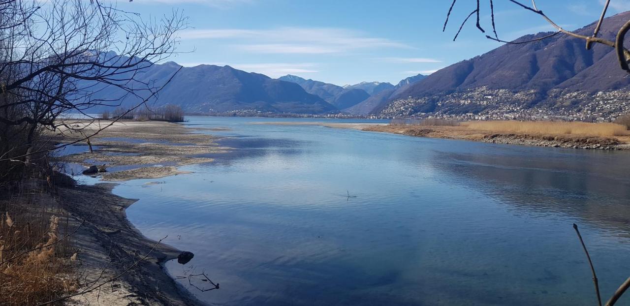 Appartamento di Vacanza Casa Leoni Verscio Esterno foto