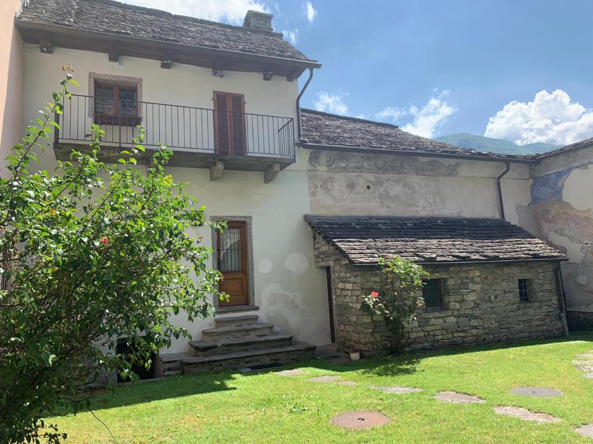 Appartamento di Vacanza Casa Leoni Verscio Esterno foto